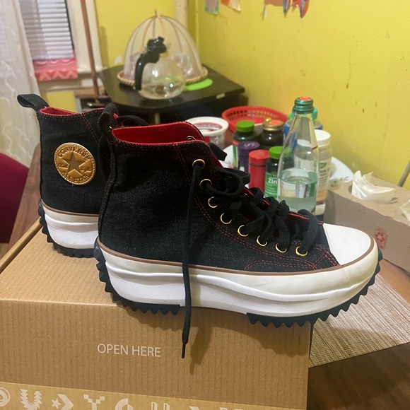Converse Chunky High To Custom Made Womens Size 8 New